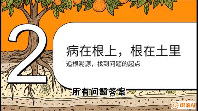 第1节：【底层逻辑】为什么你的柑橘树正在&ldquo;慢性自杀&rdquo;？课程：《柑橘底肥&ldquo;翻身账&rdquo;：从改土到高产的实战全书》
