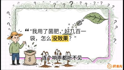 第4节（活化篇）： 土壤里的&ldquo;雇佣兵&rdquo;&mdash;&mdash;如何用菌剂以小博大，解决死棵难题，课程：《揭秘土壤的秘密：让土地帮你赚钱》#识农AI