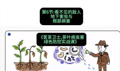第06节：看不见的敌人&mdash;&mdash;地下害虫与根部病害，课程：《茗茶卫士&mdash;&mdash;茶叶病虫害绿色防控实战课》#识农AI