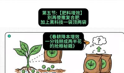 第五节：【肥料增效】别再傻撒复合肥，加上&ldquo;黑科技&rdquo;一袋顶两袋